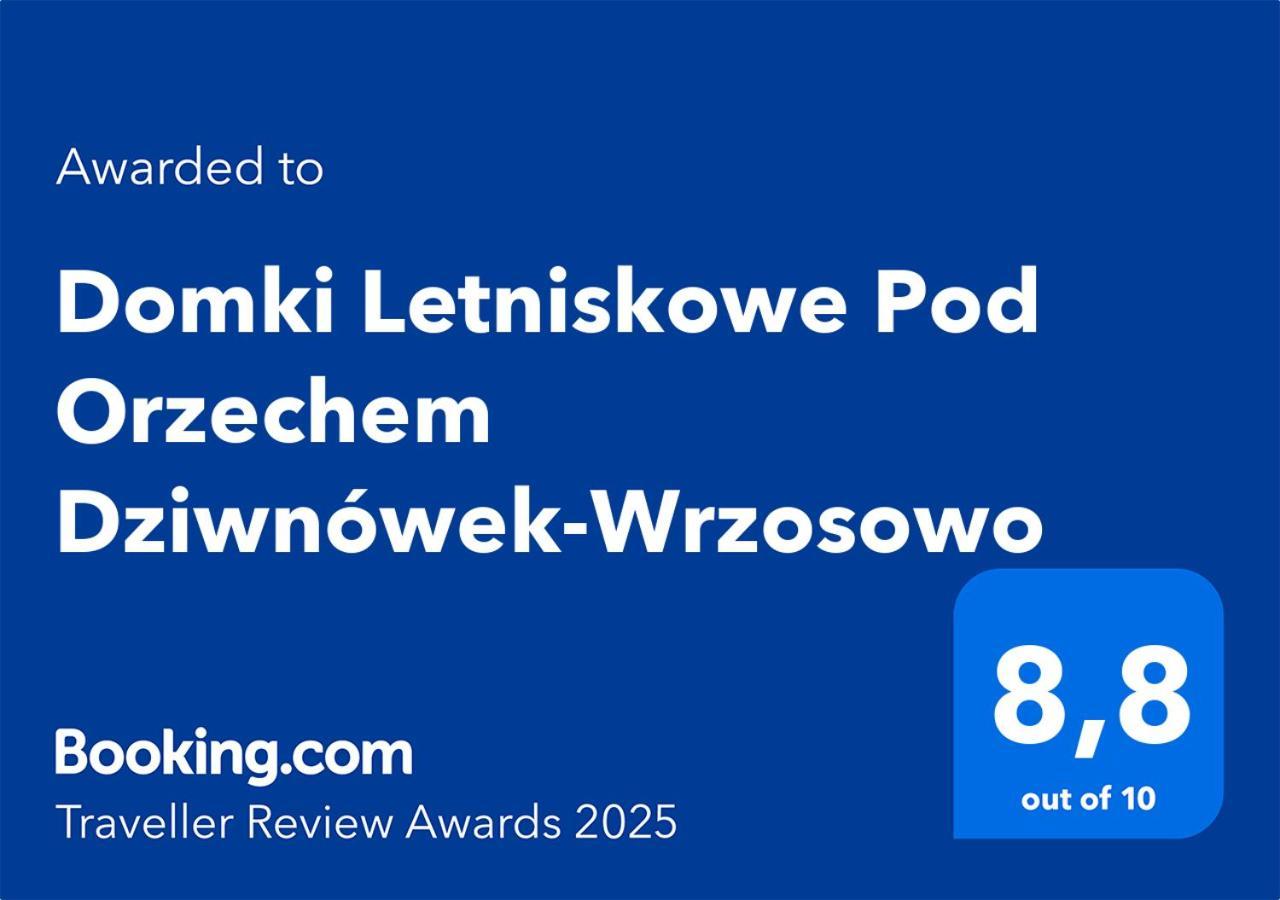 Domki Letniskowe Pod Orzechem Dziwnówek-Wrzosowo Wrzosowo  Exterior foto